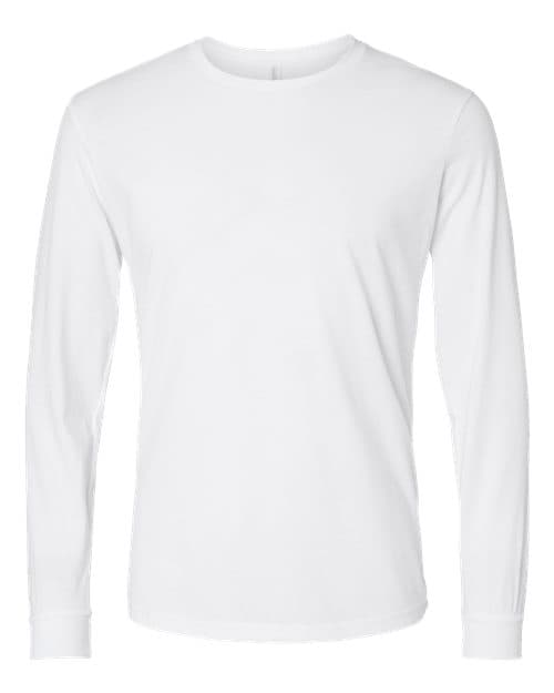 Unisex CVC Long Sleeve T-Shirt – White