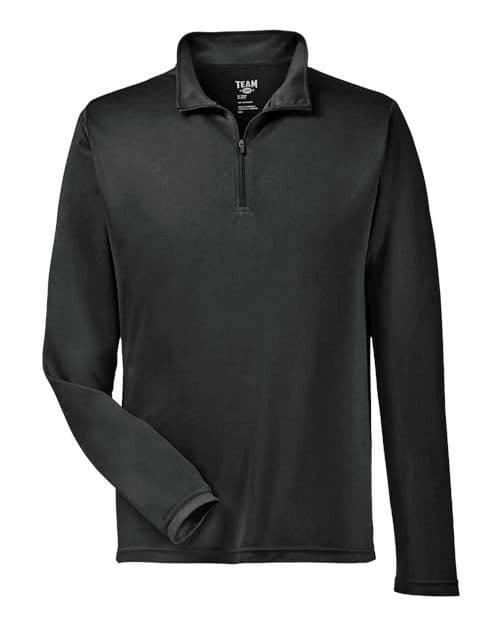 Men's Zone Performance Quarter-Zip Pullover – Black