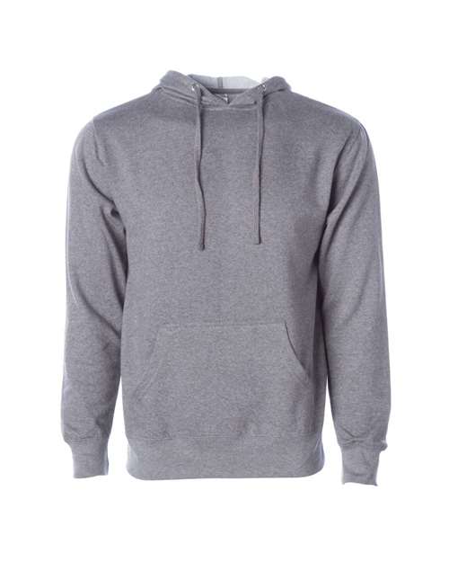 Unisex Midweight Hooded Sweatshirt – Gunmetal Heather