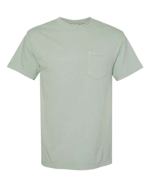Unisex Garment-Dyed Heavyweight Pocket T-Shirt – Bay